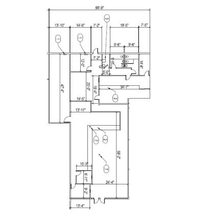 7402-7456 N 30th St, Omaha, NE for lease Floor Plan- Image 1 of 2