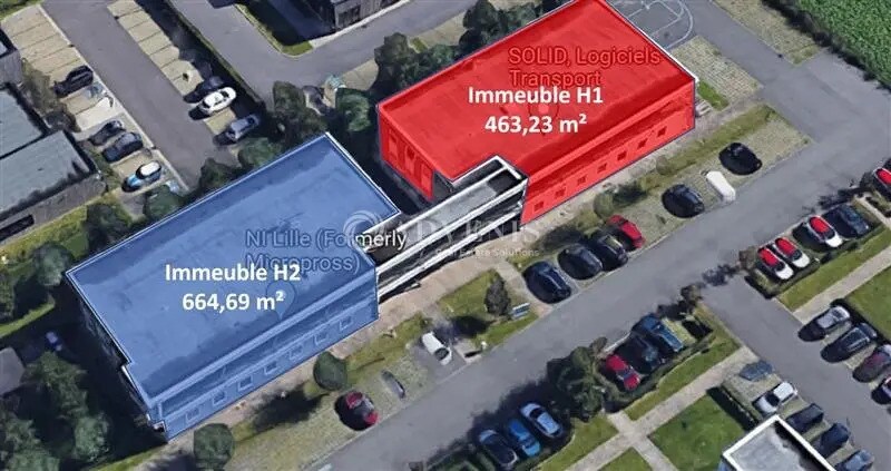 Office in VILLENEUVE-D'ASCQ for lease - Aerial - Image 2 of 12