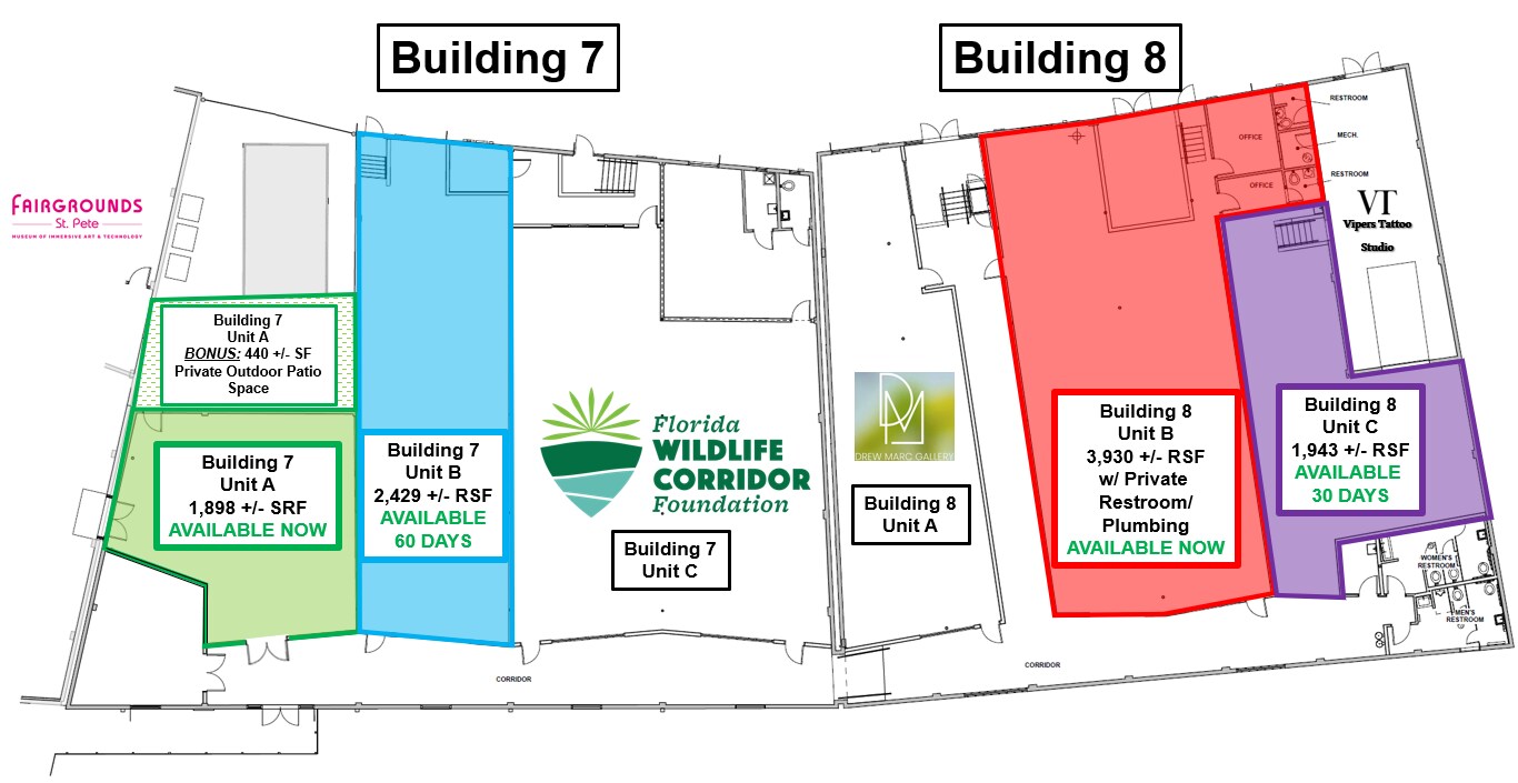 2606 Fairfield Ave S, Saint Petersburg, FL for lease Site Plan- Image 1 of 2