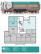 119 Merchant St, Honolulu, HI for lease Floor Plan- Image 1 of 1