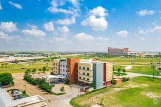 2020 Civic Center Ln, Waxahachie, TX - AERIAL map view