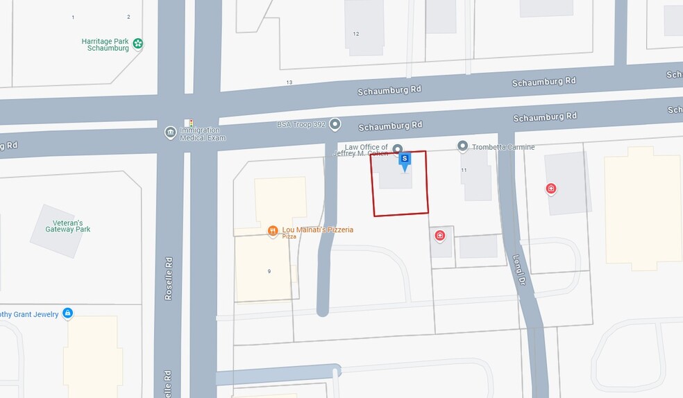11 E Schaumburg Rd, Schaumburg, IL for sale - Plat Map - Image 2 of 2