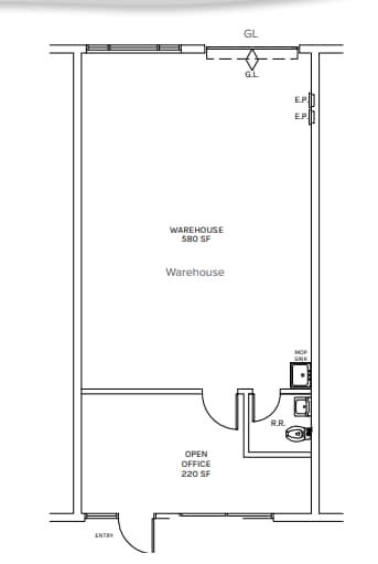 10451-10455 Roselle St, San Diego, CA for lease Floor Plan- Image 1 of 1