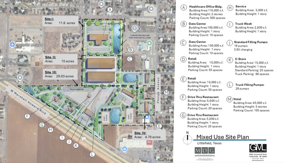 US 84 N hwy, Littlefield, TX for sale - Site Plan - Image 2 of 2