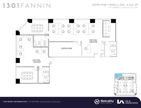 1301 Fannin St, Houston, TX for lease Floor Plan- Image 2 of 2