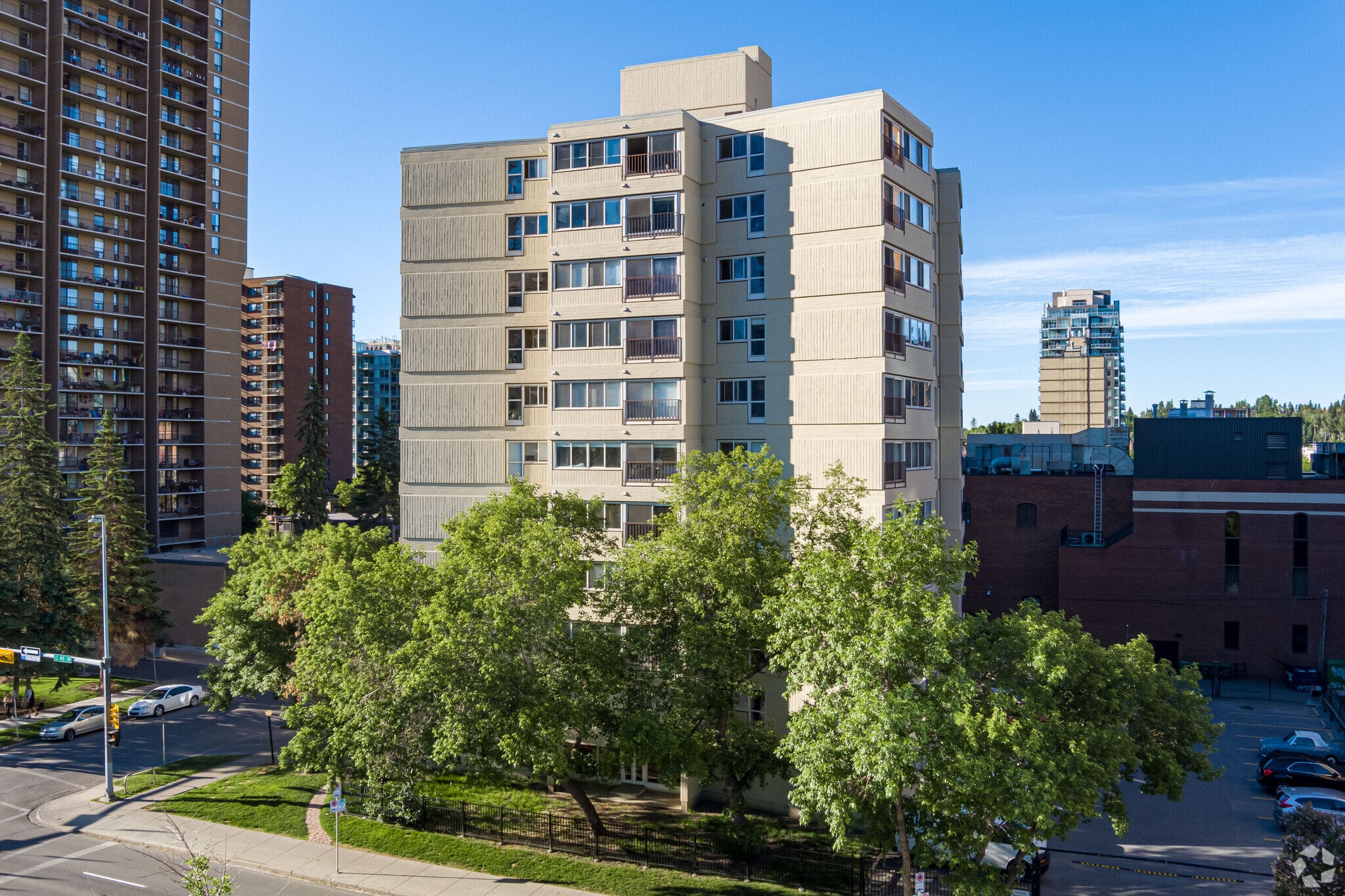 1209 6th St SW, Calgary, AB for sale Aerial- Image 1 of 4