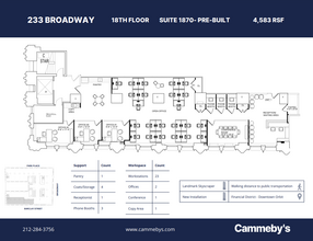 233 Broadway, New York, NY for lease Floor Plan- Image 1 of 1