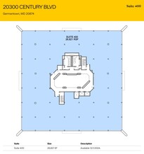 20300 Century Blvd, Germantown, MD for lease Floor Plan- Image 1 of 1