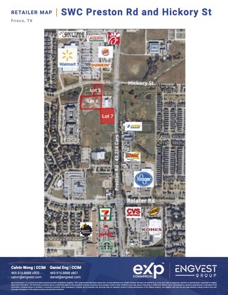 More details for SWC Preston & Hickory, Frisco, TX - Land for Sale