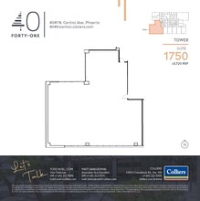 4041 N Central Ave, Phoenix, AZ for lease Floor Plan- Image 1 of 1