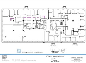 10205 Westheimer Rd, Houston, TX for lease Floor Plan- Image 1 of 1