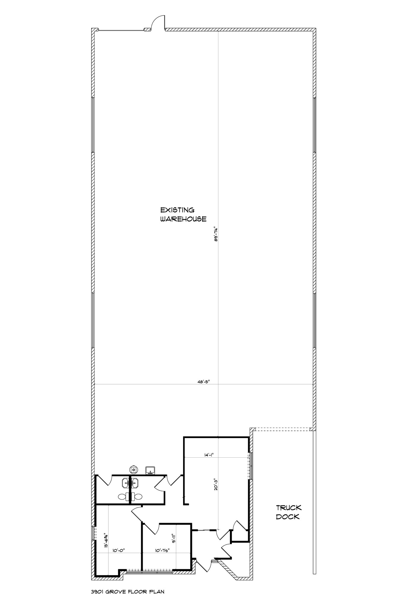 3901 Grove Ave, Gurnee, IL for lease Floor Plan- Image 1 of 1