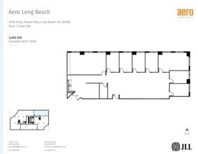 3900 Kilroy Airport Way, Long Beach, CA for lease Floor Plan- Image 1 of 1