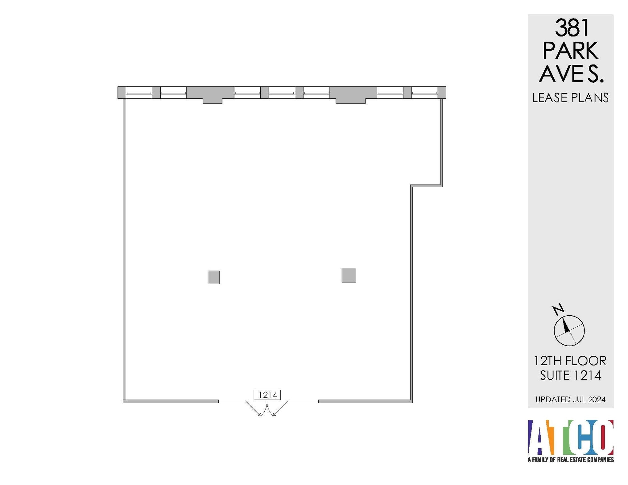 381 Park Ave S, New York, NY for lease Floor Plan- Image 1 of 4