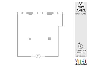 381 Park Ave S, New York, NY for lease Floor Plan- Image 1 of 4