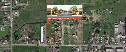 1305 Santa Ana Ave, Sacramento, CA - aerial  map view