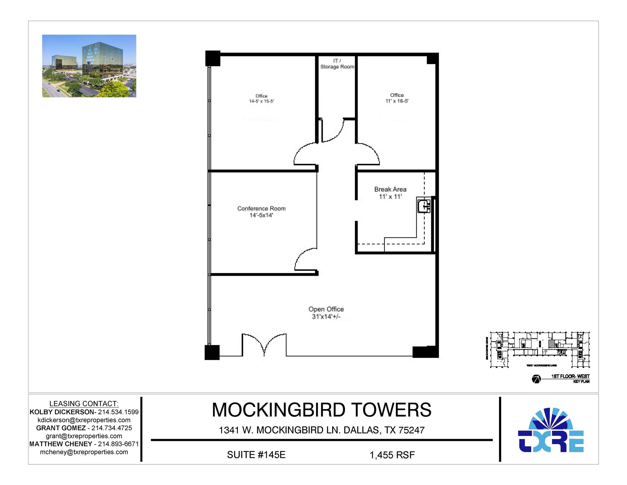 1341 W Mockingbird Ln, Dallas, TX for lease Floor Plan- Image 1 of 1