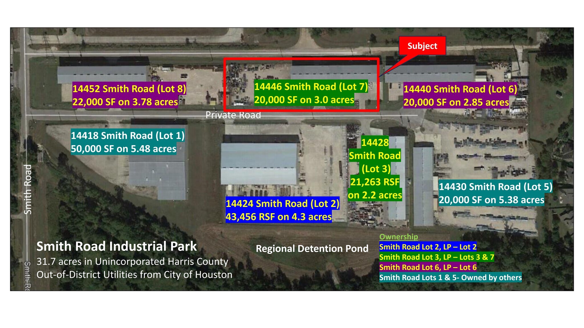 14446 Smith Rd, Humble, TX for lease Site Plan- Image 1 of 5