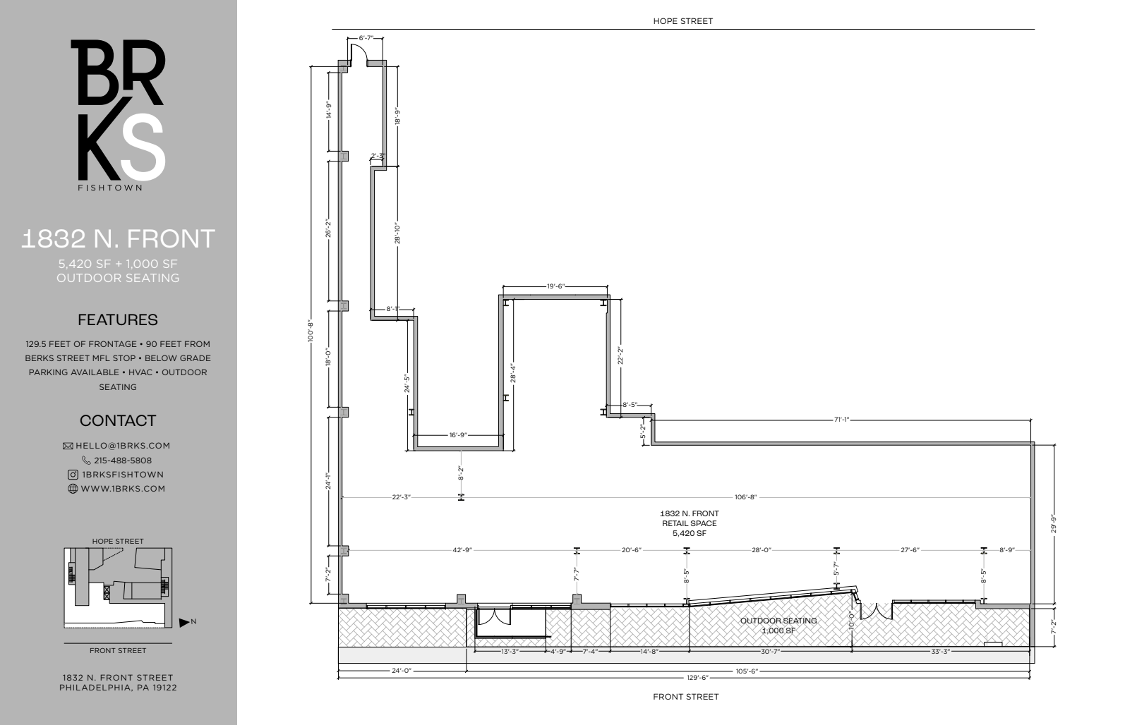 1828-1844 N Front St, Philadelphia, PA for lease Floor Plan- Image 1 of 1