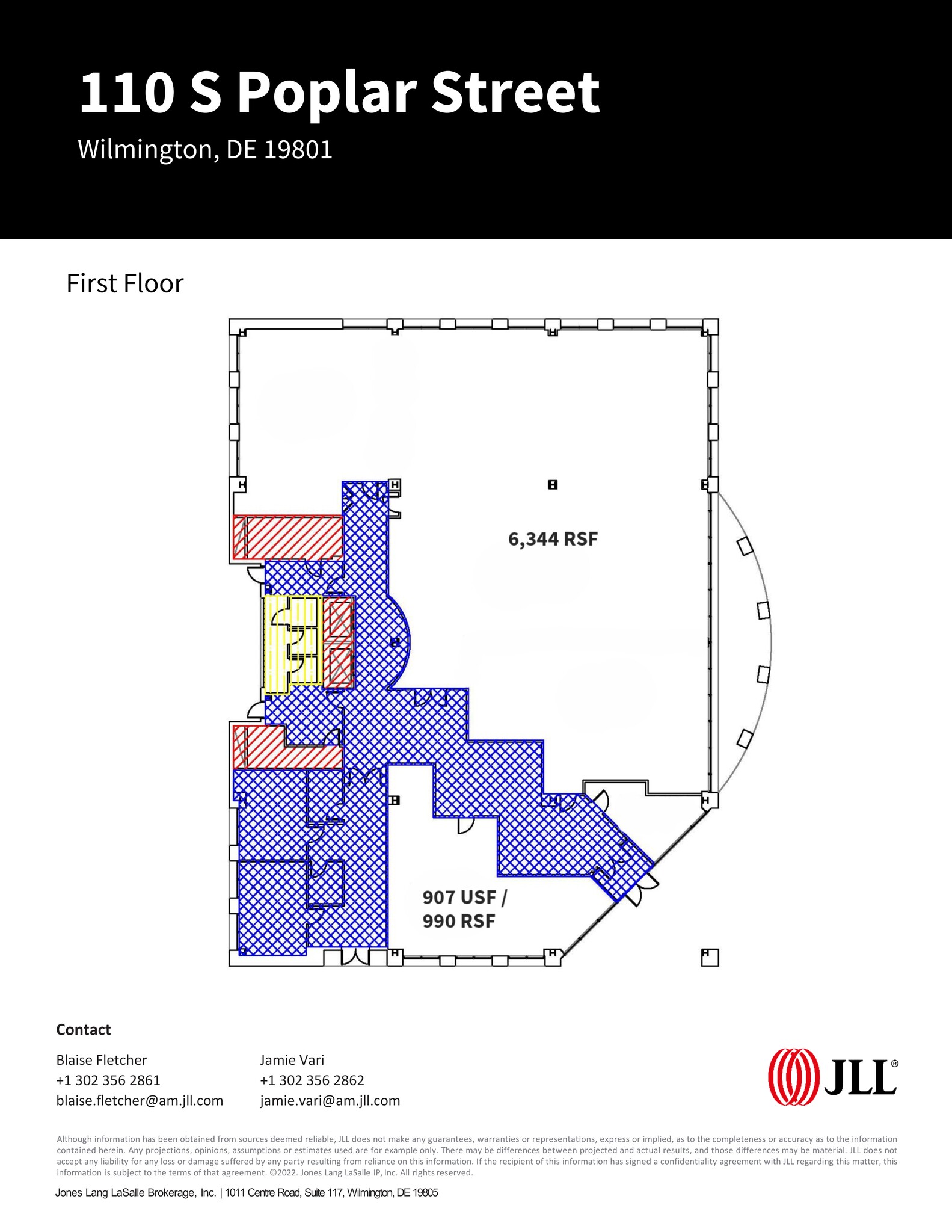 110 S Poplar St, Wilmington, DE for lease Site Plan- Image 1 of 1