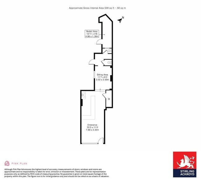 11 Morning Ln, London for lease - Floor Plan - Image 2 of 9