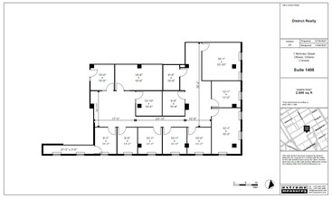 1-5 Nicholas St, Ottawa, ON for lease Floor Plan- Image 1 of 1