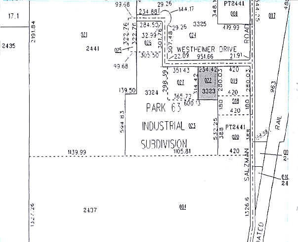 155 Westheimer Dr, Middletown, OH for lease - Plat Map - Image 2 of 2