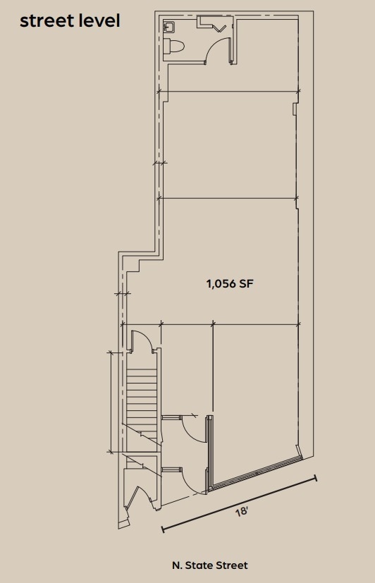 1131 N State St, Chicago, IL for lease Floor Plan- Image 1 of 1