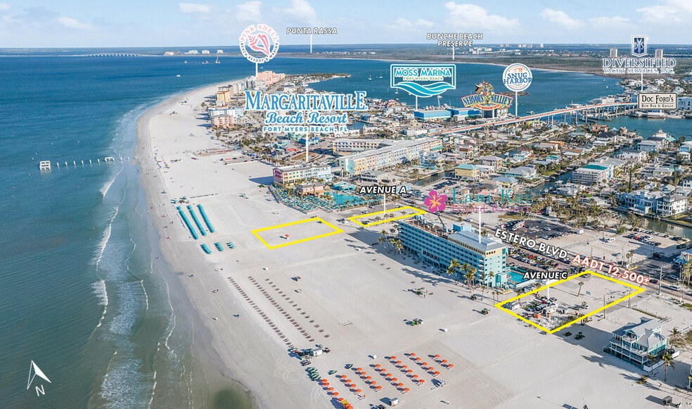 Beachfront Portfolio portfolio of 2 properties for sale on LoopNet.com - Aerial - Image 2 of 11