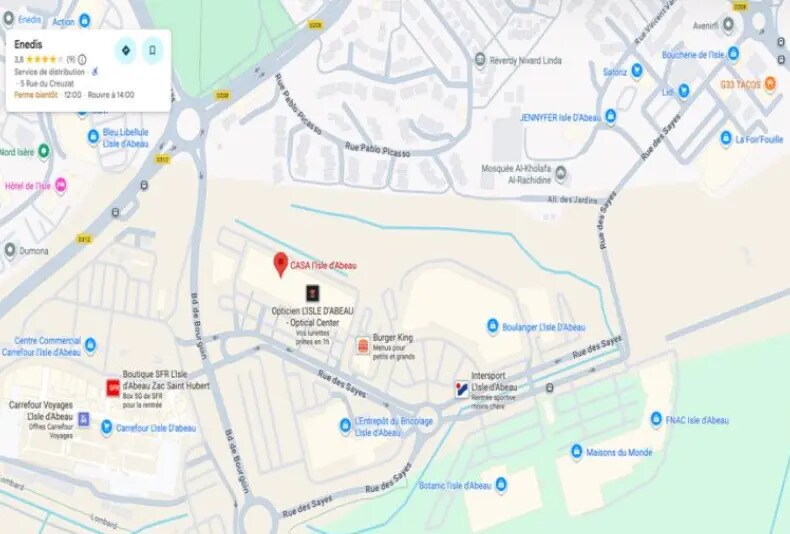 Retail in L'ISLE-D'ABEAU for lease - Building Photo - Image 2 of 4