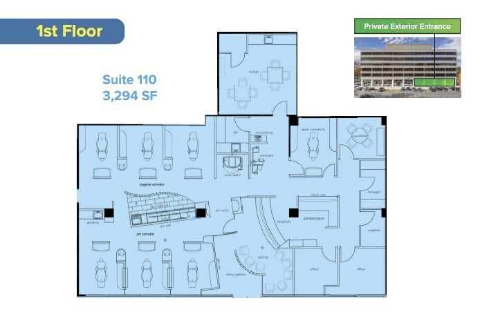 6500 Rock Spring Dr, Bethesda, MD for lease Interior Photo- Image 1 of 1