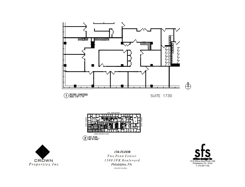 1500 John F Kennedy Blvd, Philadelphia, PA for lease Floor Plan- Image 1 of 1