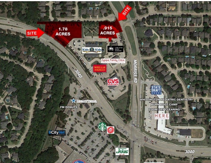 Morriss Rd & FM 3040, Flower Mound, TX for sale - Primary Photo - Image 1 of 1