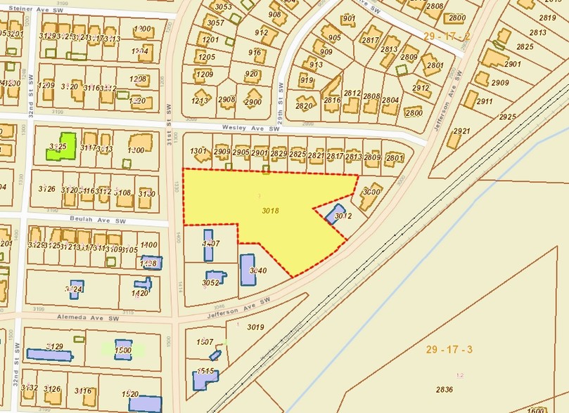 3018 Jefferson Ave, Birmingham, AL for sale - Plat Map - Image 2 of 2