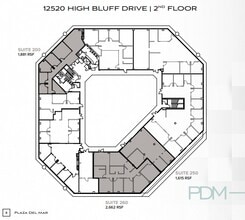 12520 High Bluff Dr, San Diego, CA for lease Floor Plan- Image 1 of 1