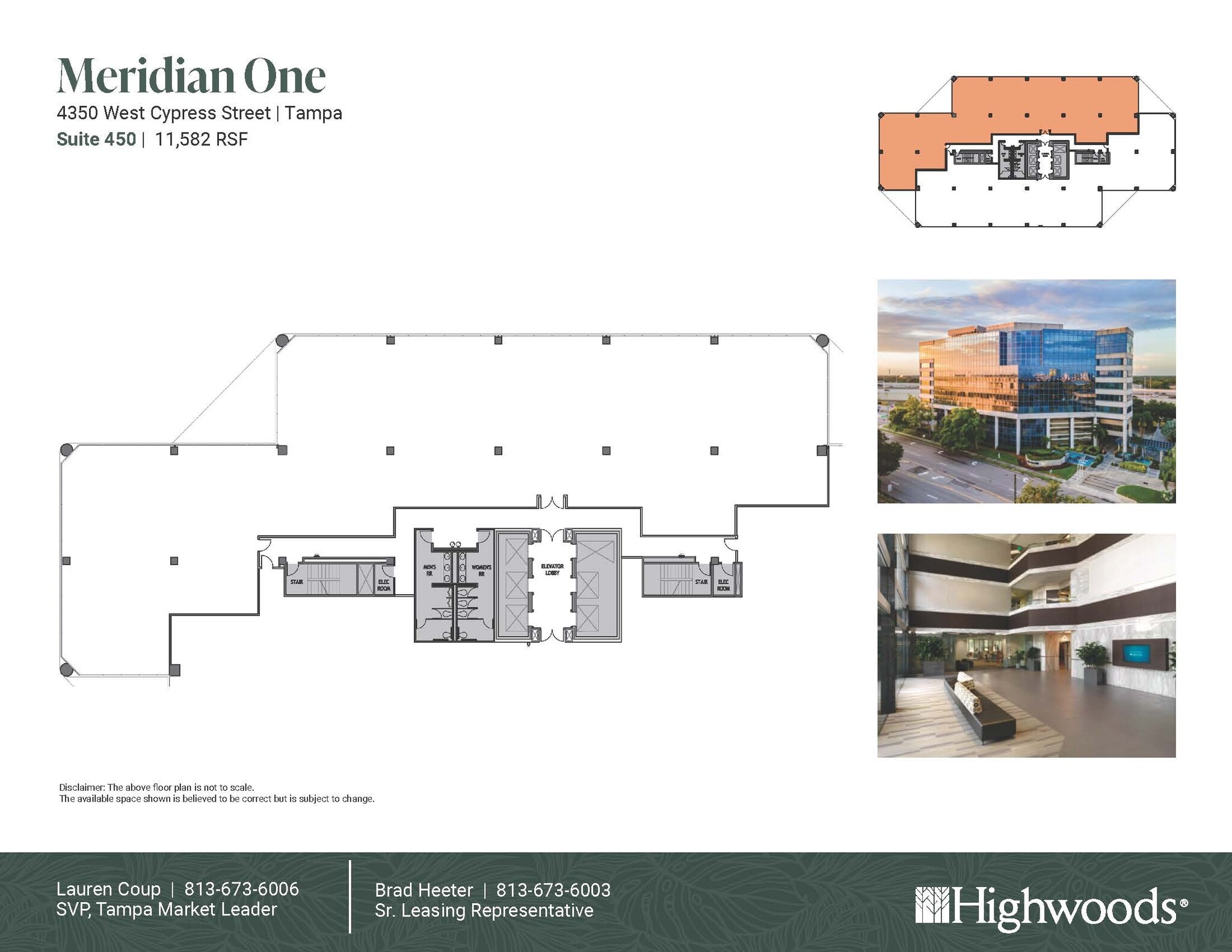 4350 W Cypress St, Tampa, FL for lease Floor Plan- Image 1 of 2
