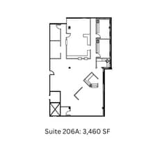 6820 Parkdale Pl, Indianapolis, IN for lease Typical Floor Plan- Image 1 of 6