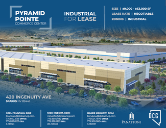 More details for 420 Ingenuity Ave, Sparks, NV - Industrial for Lease