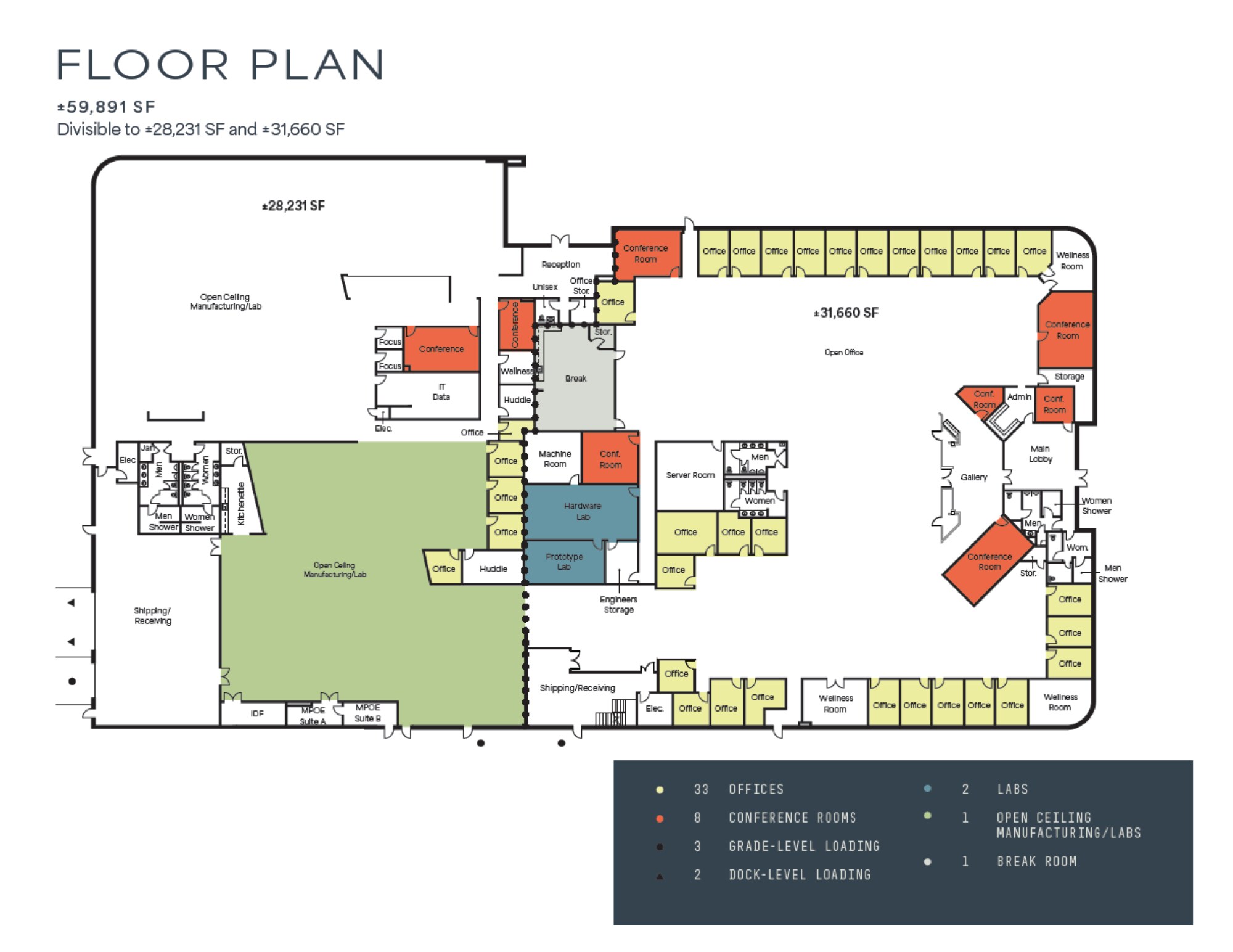 6607-6657 Kaiser Dr, Fremont, CA for lease Interior Photo- Image 1 of 1