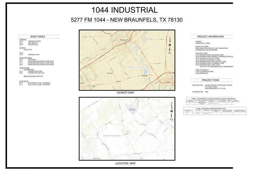 5277 FM 1044, New Braunfels, TX for lease - Site Plan - Image 1 of 11