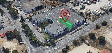 Vitrolles - Aerial map view