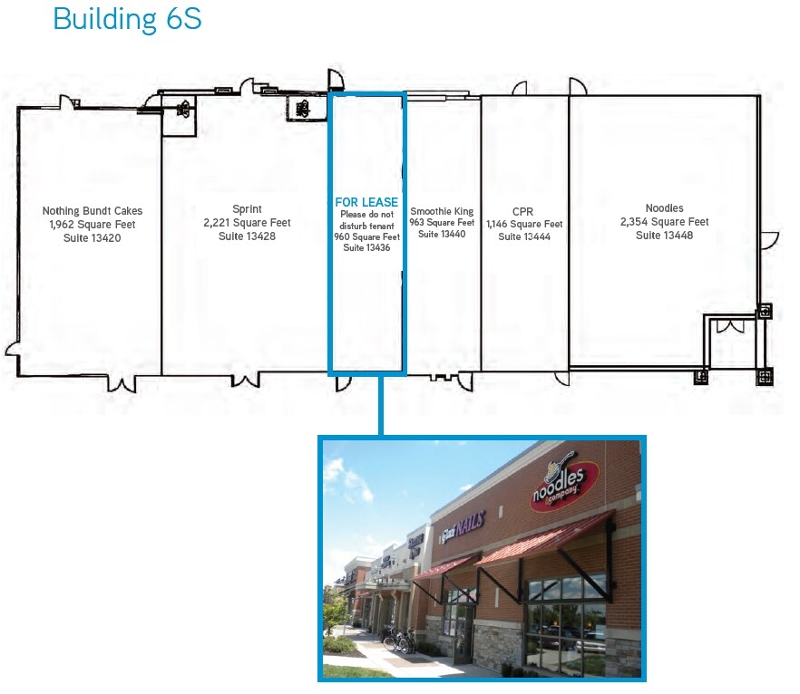 13420-13448 Metcalf Ave, Overland Park, KS for sale Floor Plan- Image 1 of 1