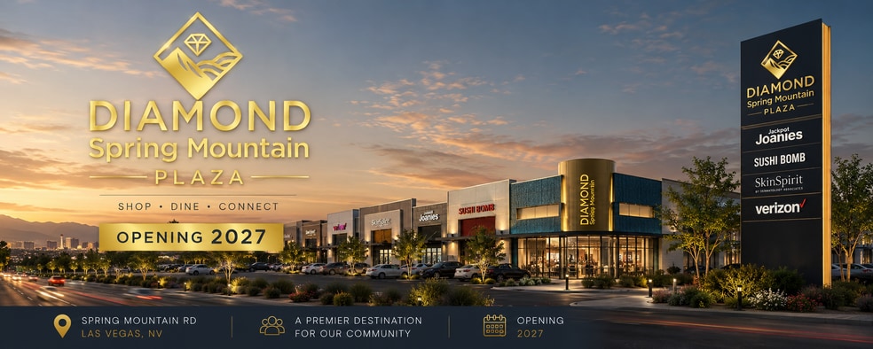 5480 Spring Mountain Rd, Las Vegas, NV for lease - Building Photo - Image 1 of 4