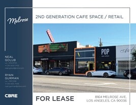 2nd Gen Food/Retail Space - Storefront Property