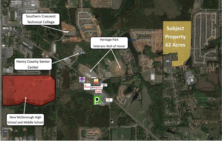 LAKE DOW Rd, Mcdonough, GA 30252