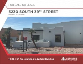 5230 S 39th St, Phoenix AZ - Industrial Property