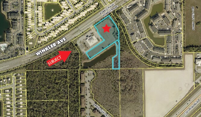 3990 Winkler Ave, Fort Myers, FL for sale Aerial- Image 1 of 3