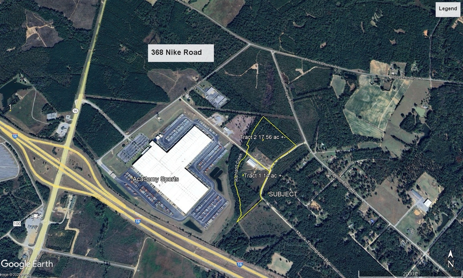 368 Nike Rd, Jeffersonville, GA for lease Aerial- Image 1 of 10