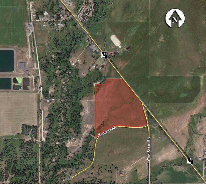 Highway 55, Donnelly, ID for sale - Aerial - Image 1 of 1