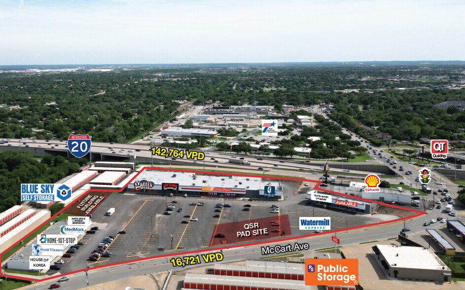 Big Lots Mccart Fort Worth Tx McCart Avenue & I-20, Fort Worth, TX 76115 - McCart Plaza - Pad Site